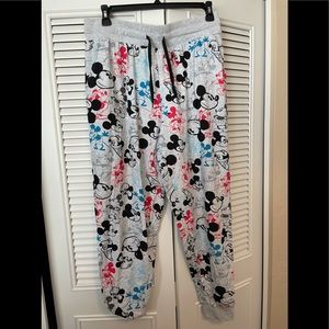 Disney light weight sweats - worn once. Size XL.